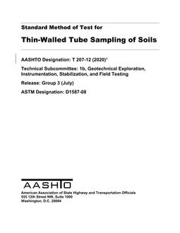 AASHTO T 207