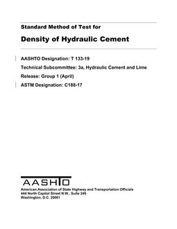 AASHTO T 133