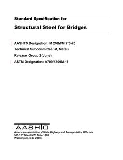 AASHTO M 270M/M 270