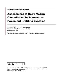 AASHTO PP 107