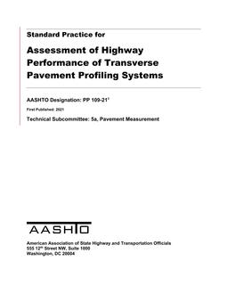 AASHTO PP 109