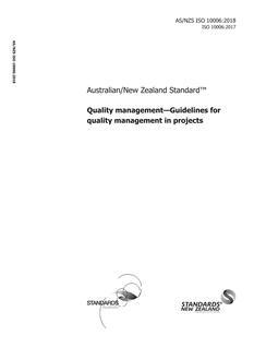 AS/NZS ISO 10006