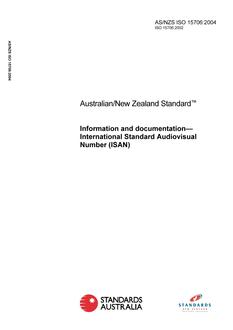 AS/NZS ISO 15706