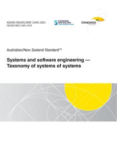 AS/NZS ISO/IEC/IEEE 21841