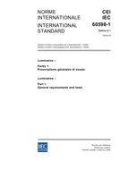 IEC 60598-1 Ed. 6.1 b:2006