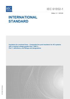 IEC 61952-1 Ed. 1.0 en:2019 PDF
