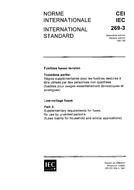 IEC 60269-3 Ed. 2.0 b:1987 PDF - Technical Standards Store