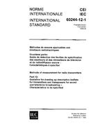 IEC 60244-12-1 Ed. 1.0 b