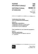 IEC 60384-13 Ed. 2.0 b:1991