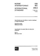 IEC 60674-2 Ed. 1.0 b:1988