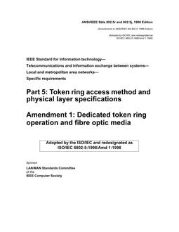 IEEE 802.5r and 802.5j