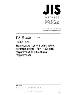 JIS E 3801-1