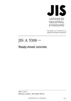 JIS A 5308